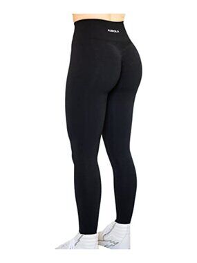 Seamless Scrunch Legging Women 7/8 Tummy Control Yoga Pants High Waist